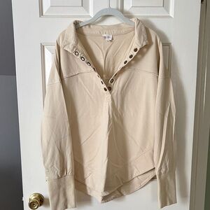 BibiCream Button-Up Women's Top